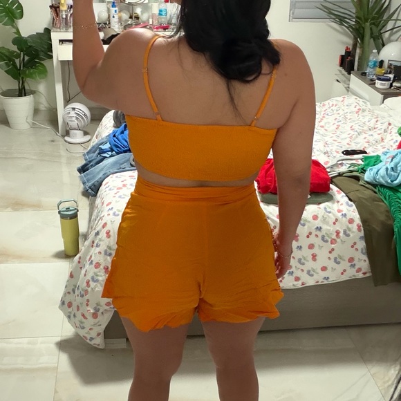 Orange Two-Piece Set - Picture 2 of 2